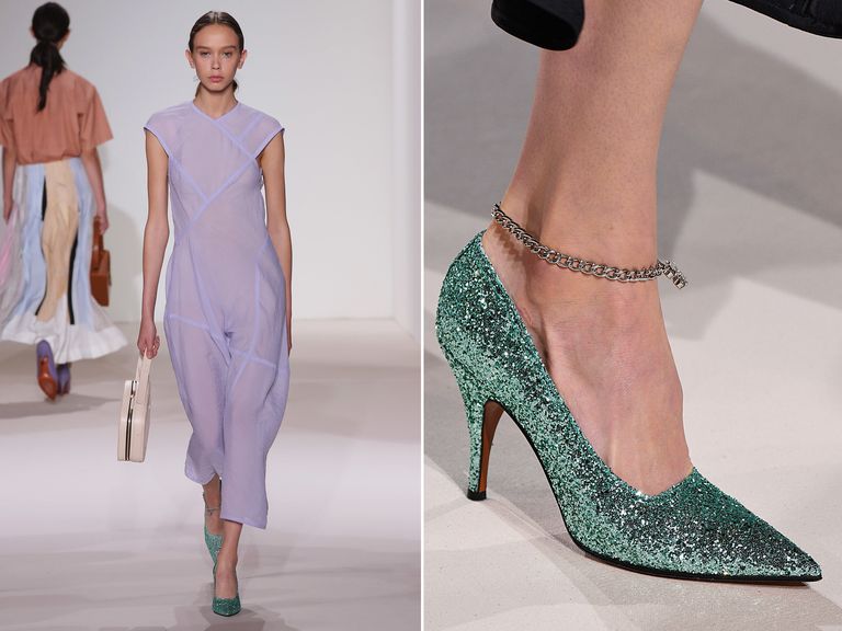 decollete glitter abbinamenti