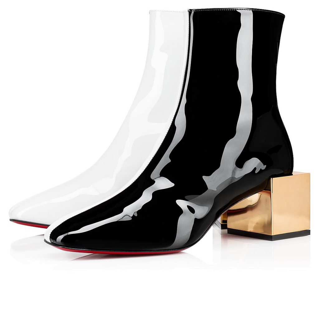 stivaletti bicolori louboutin