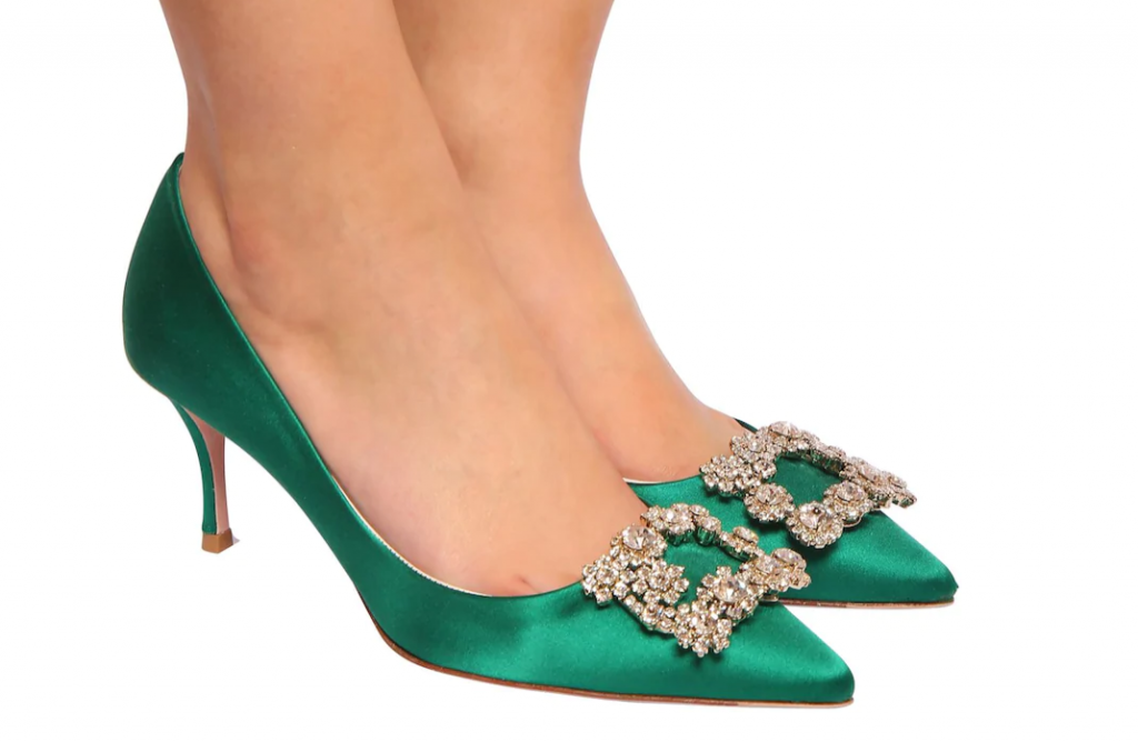 decollete verde mint